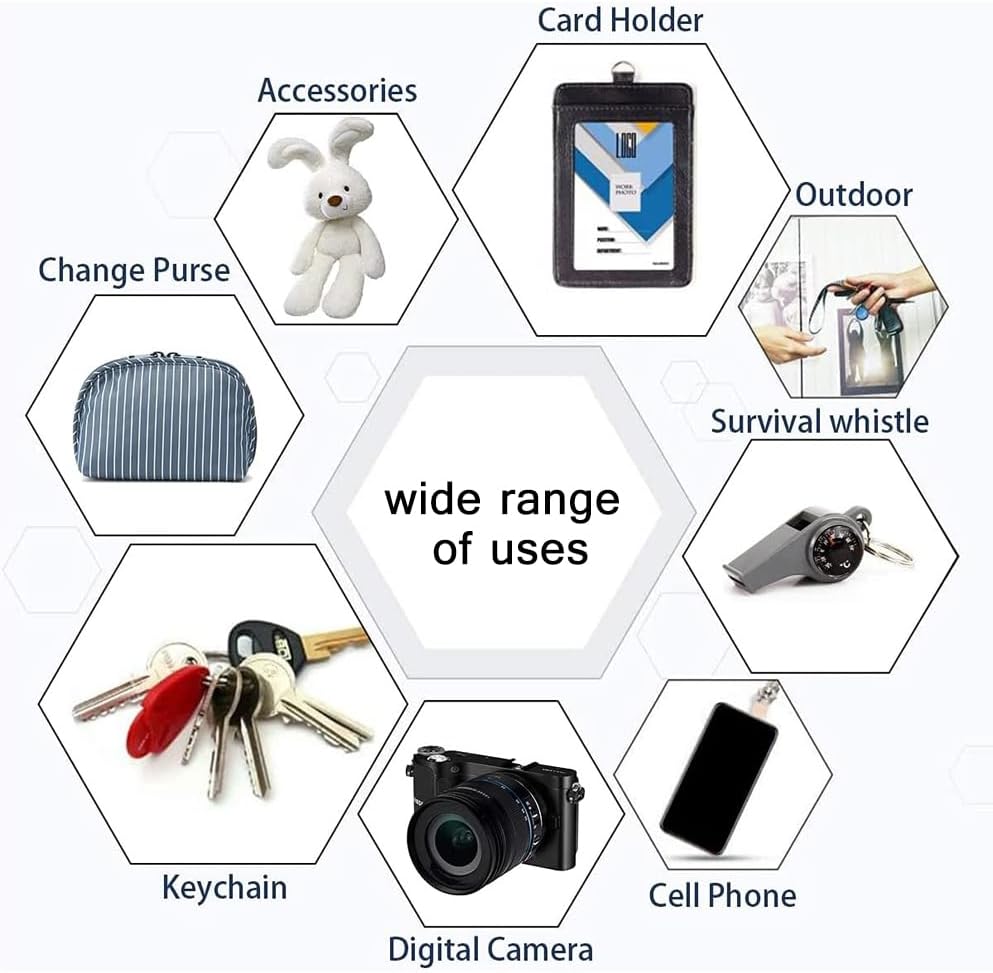 Custom Double Hook Lanyards Personalized 30-5000PCS with Text/Logo/Color, Customizable 2 Neck Straps Bulk with Safety Breakaway Clasp for Women Men Cruise Event, Business ID Badges Holder