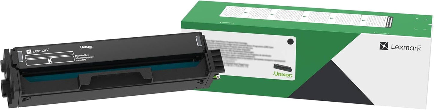 Lexmark 20N10K0 Black Return Program Print Cartridge, Black