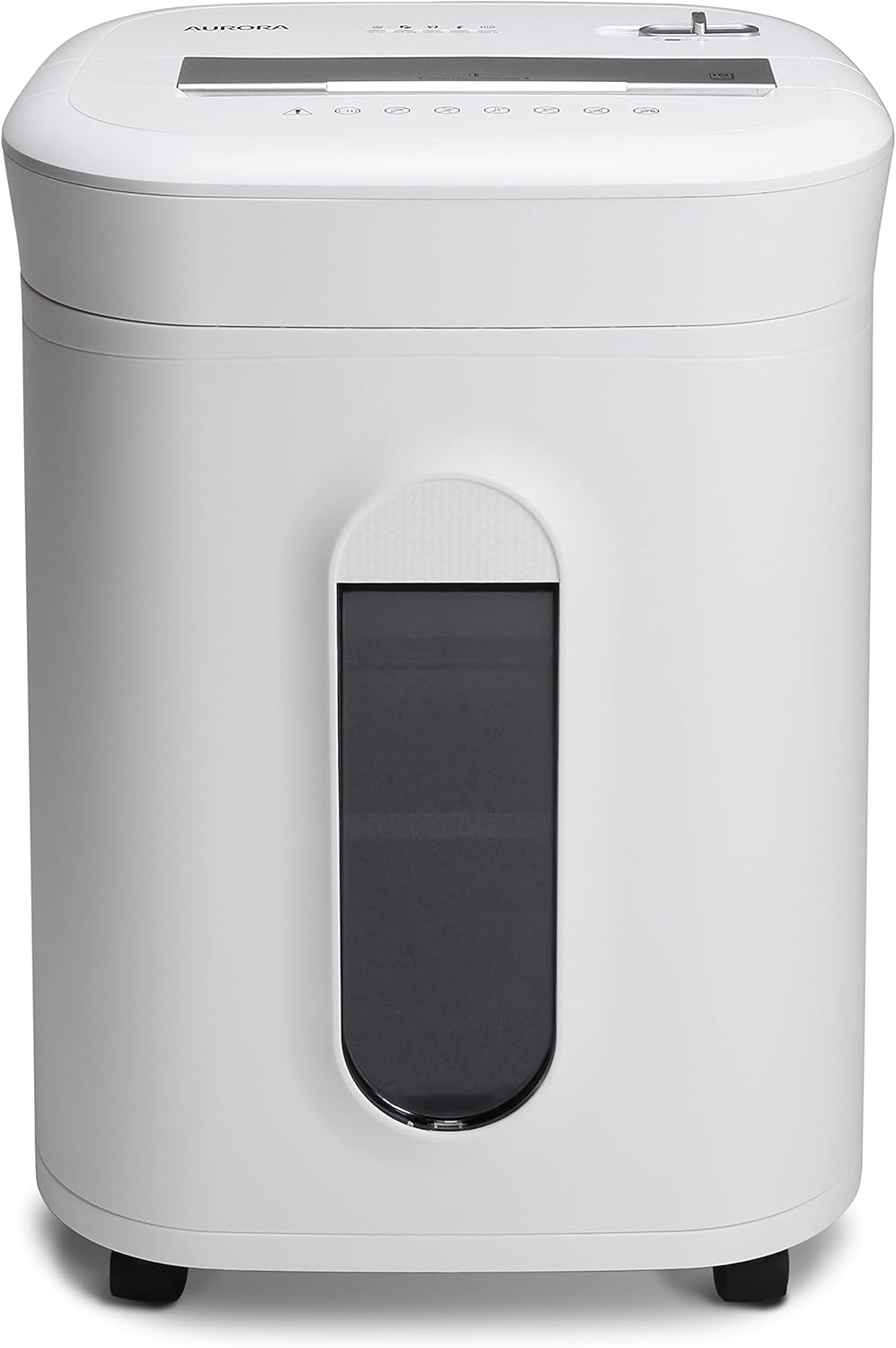 Aurora Professional Grade 10-Sheet High Security Micro-Cut Paper and Credit Card Shredder/ 60 Minutes/Security Level P-5, White