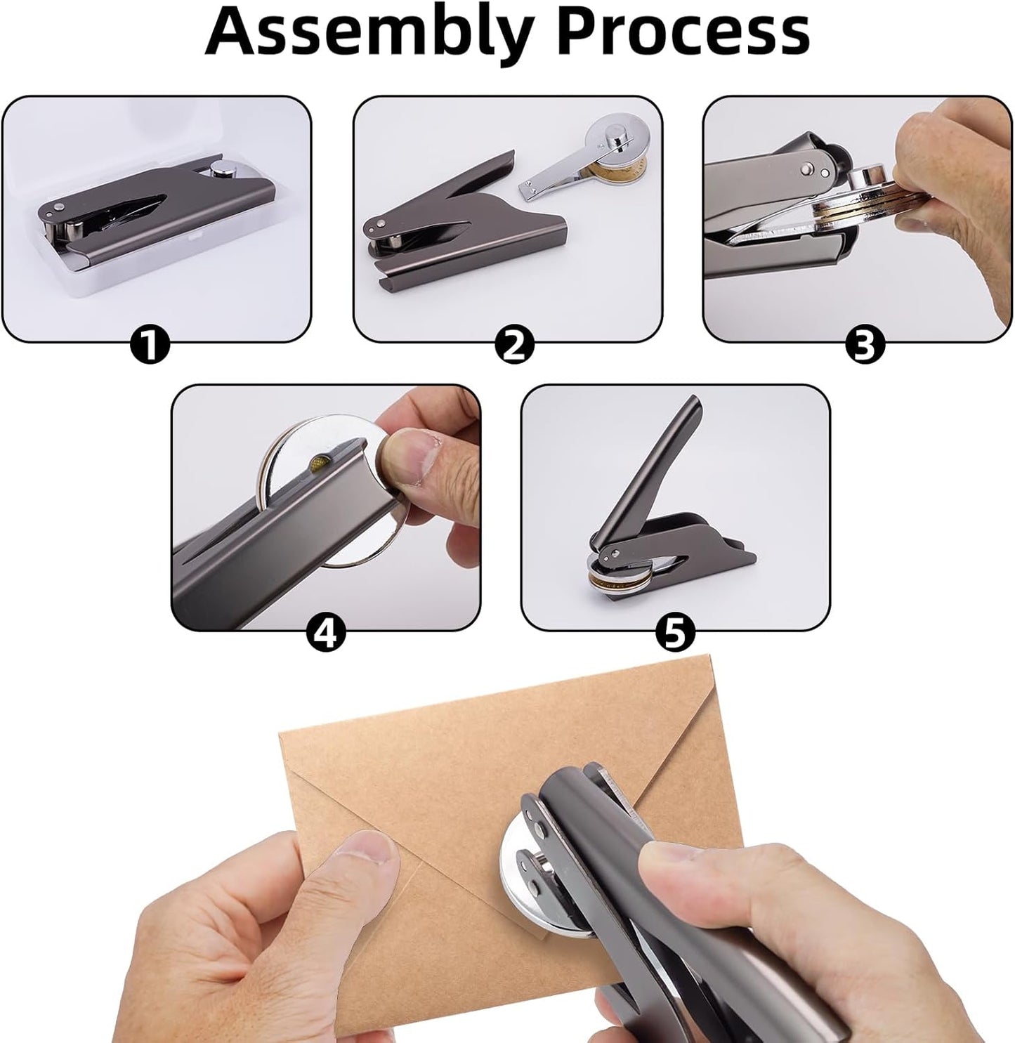 Book Embosser Personalized | Embosser Stamp Custom | Ex Libris | Book Stamp Personalized | from The Library of | Floral Book Press | Library Stamp Personalized