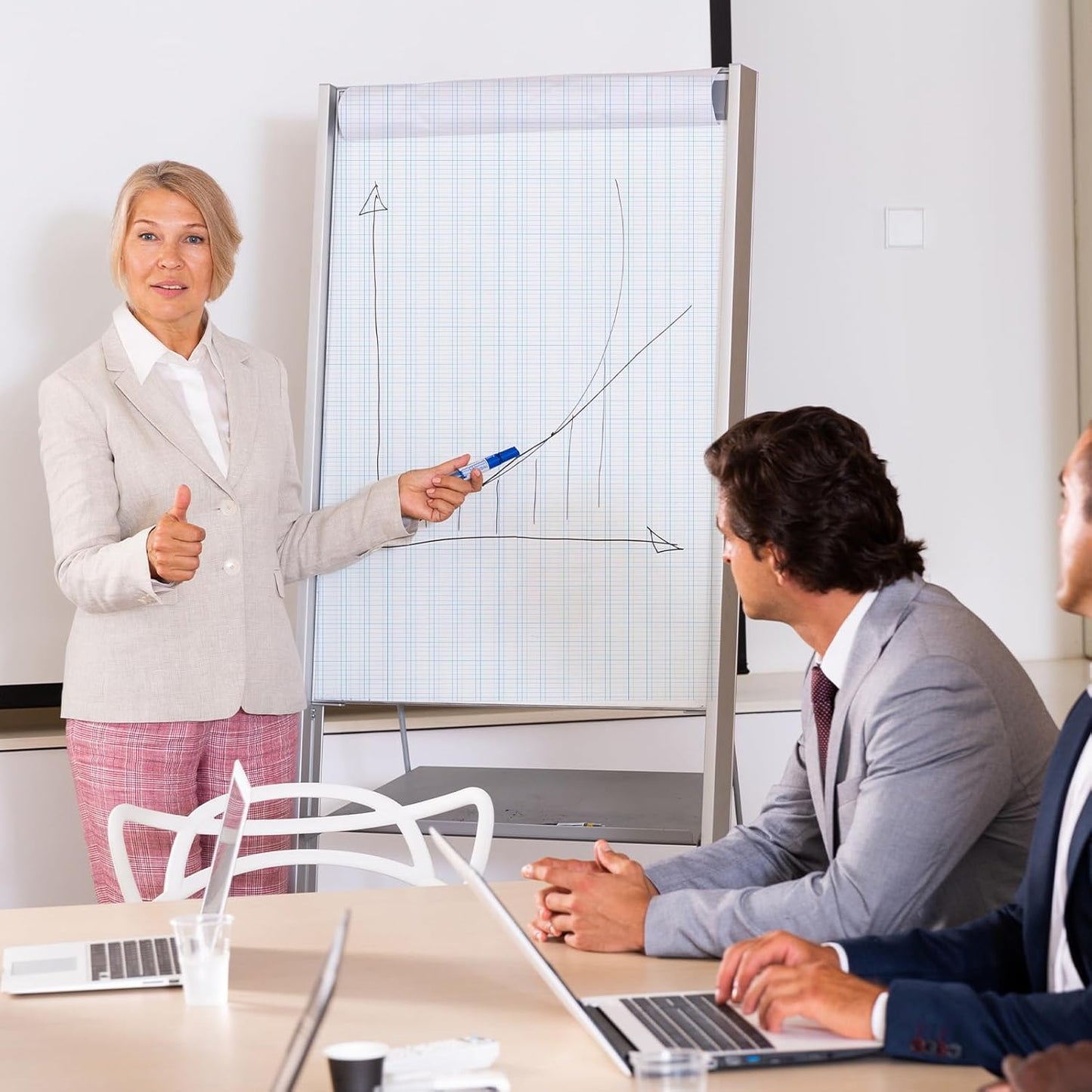 50 Sheets Large Graph Paper 24 X 36 Inch Graph Paper Pad 1 and 1/4inch Ruled Giant Grid Sheet Blueprint Drafting Pad for Engineering Architect Designer Mathematician