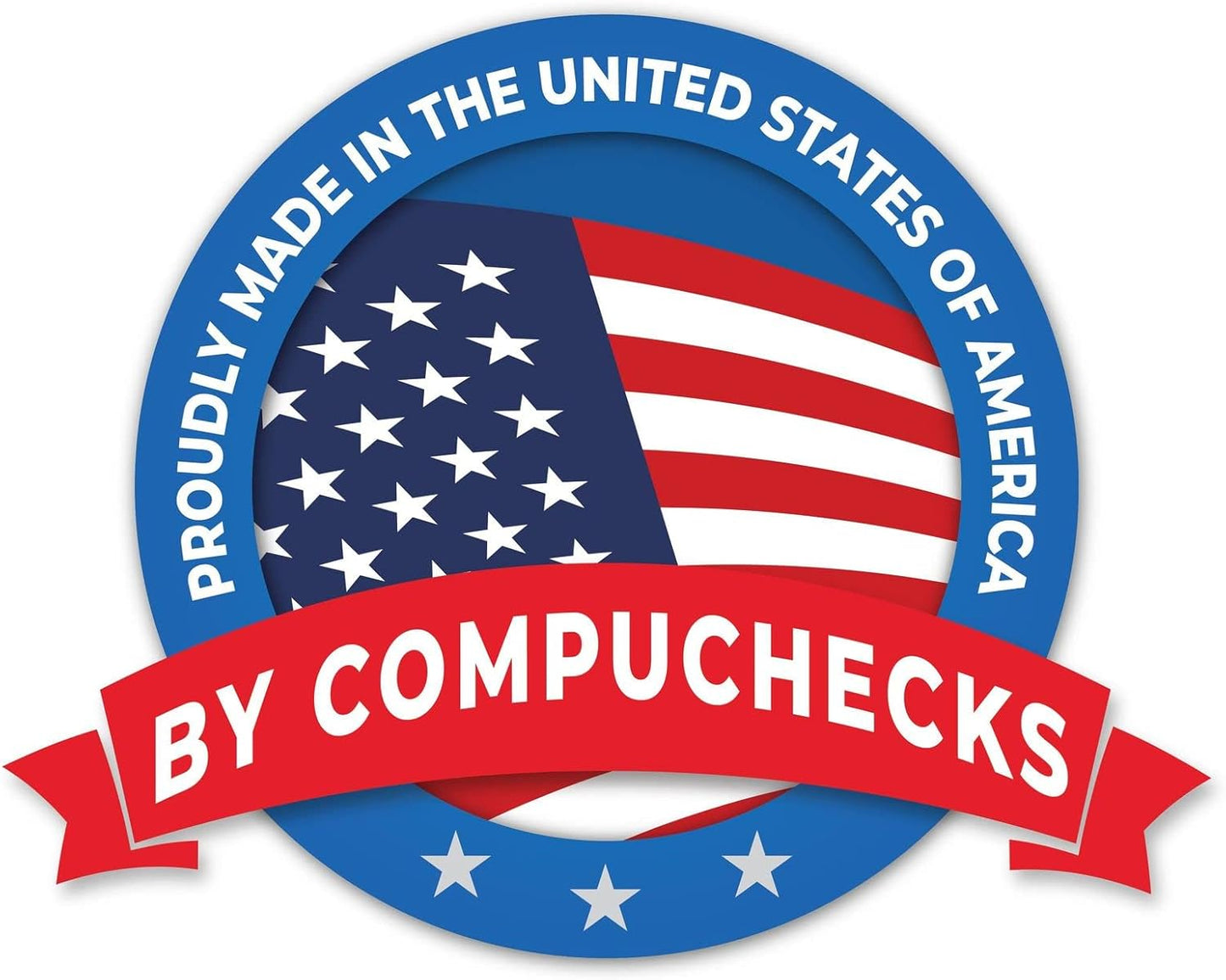 Compuchecks Check on Top Blank Check Paper - 2500 Pack, Quick-Books & Laser Printer Compatible - Security Business Checks with Voucher - 8.5" x 11" Burgundy Pinstripe