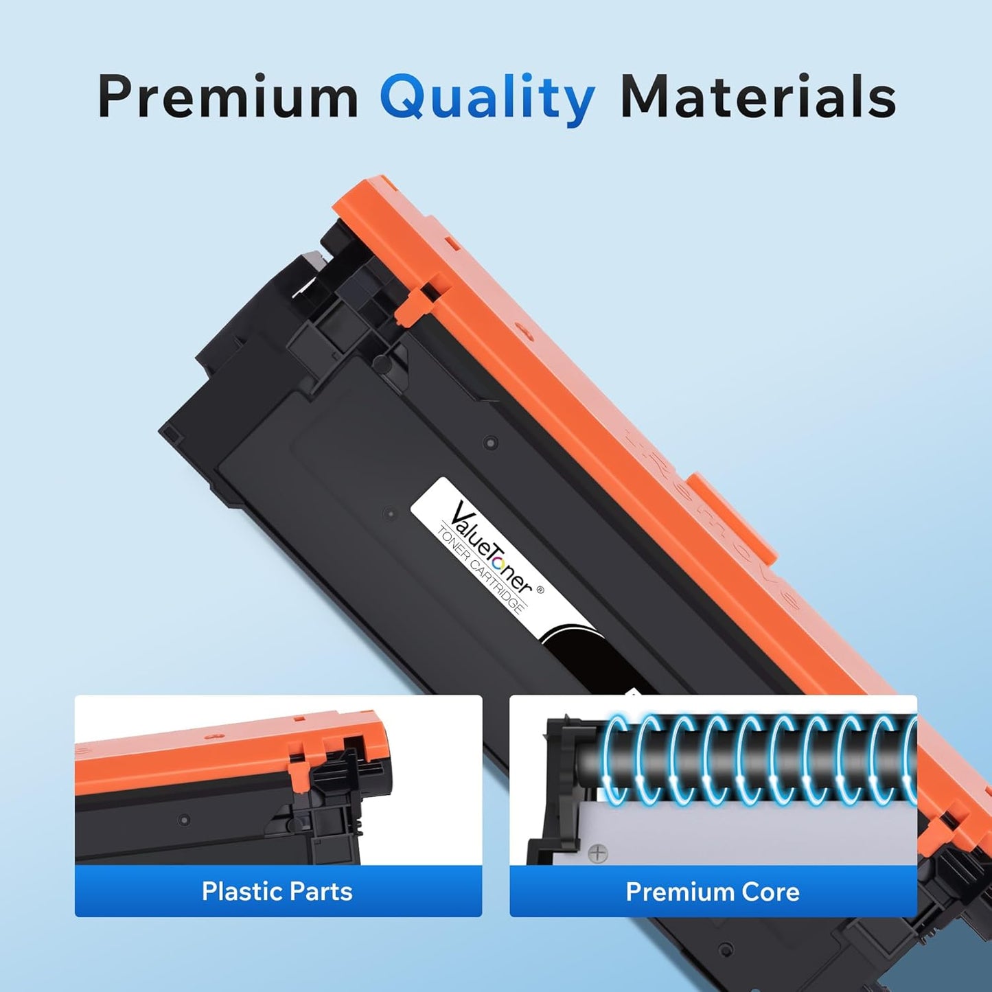 4 Pack for HP 508A Toner Cartridge CF360A CF361A CF362A CF363A High Yield Work for HP Color Laserjet M552 M552dn M553 M553n M553dn M553x M557 M577c M577z M577f M577dn(Black/Cyan/Magenta/Yellow)