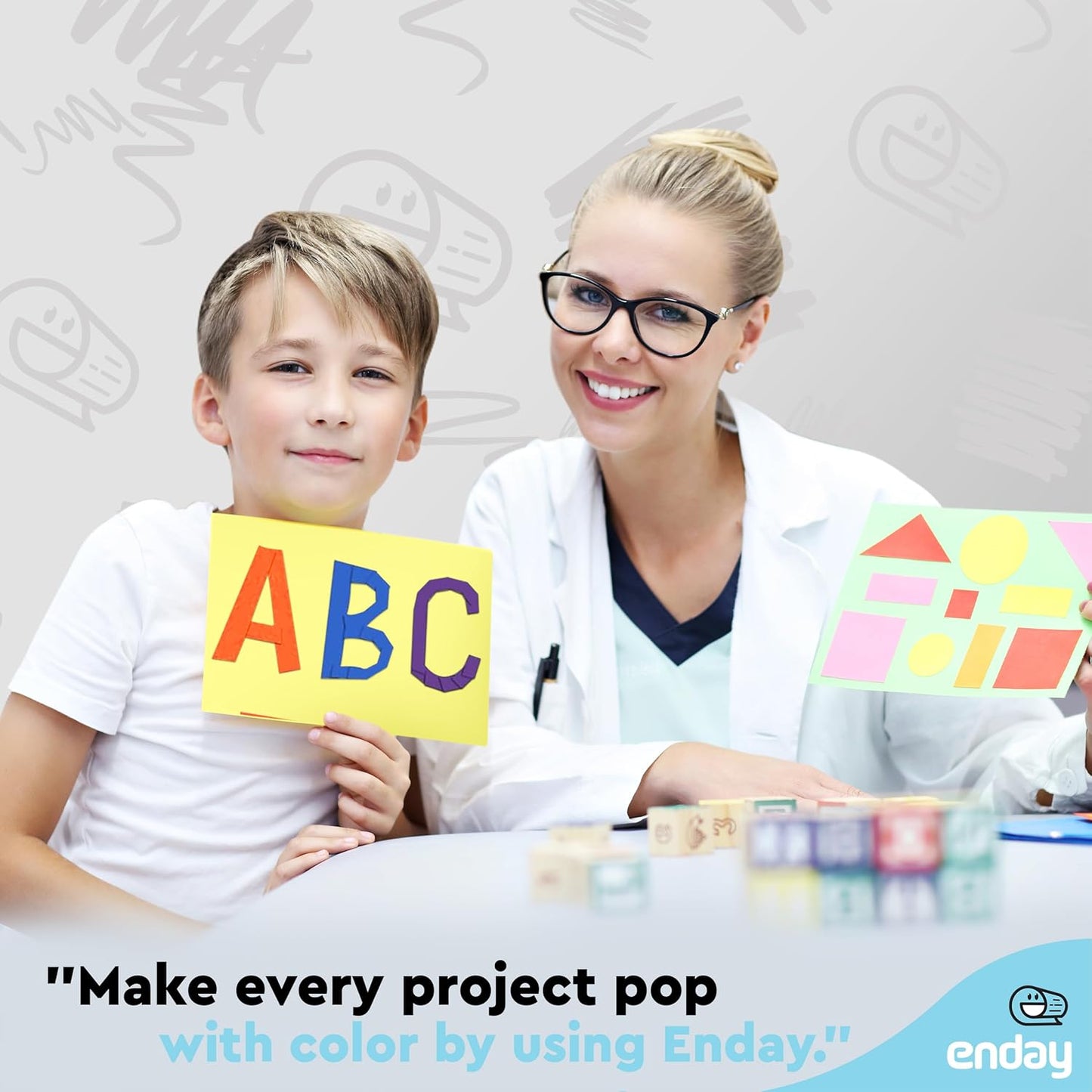 Enday Colored Masking Tape (11 Pack) 1980 ft x 1 in - 1 Inch Wide x 180 Feet (60 Yards) per roll - Colored Masking Tape 1 inch, Painters Tape, Great for Arts Crafts & Labeling