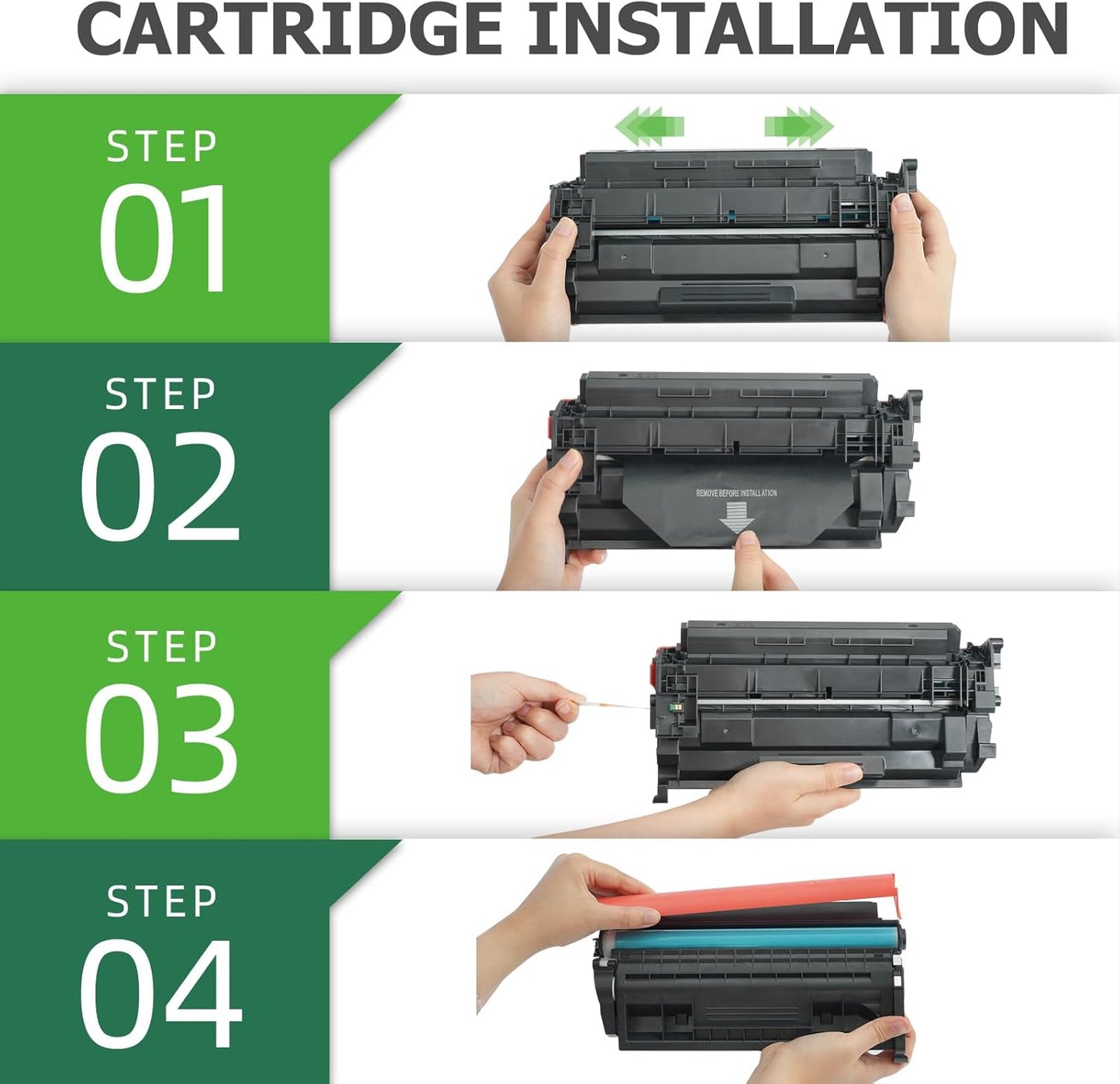 Aztech Compatible Toner Cartridge Replacement for HP 26A CF226A Pro M402n M402dw M402dn Pro MFP M426fdw M426fdn M426dw Printer (Black 4-Pack)