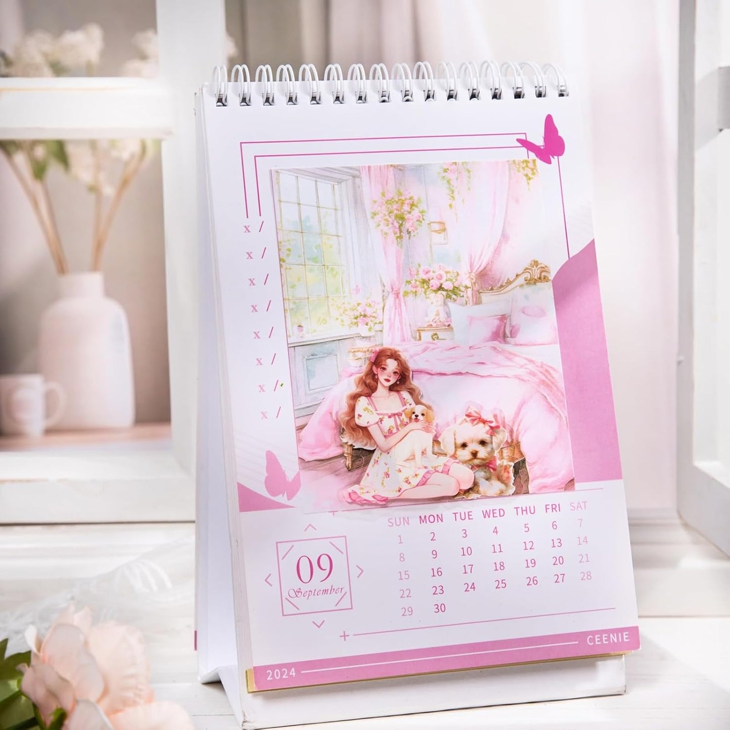 Cozy Interior Scene Washi Stickers, 60PCS Vintage Home Aesthetic Stickers for Scrapbooking Journaling Crafting Planner