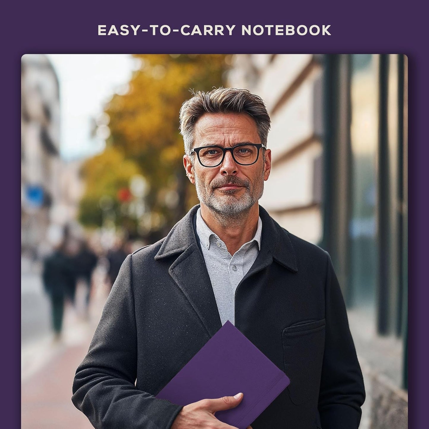 BEECHMORE BOOKS Lined Journal Notebook, 5.8 x 8.3 inch, A5 160 Lined Pages, Hardcover Leather Journals for Women, Men, Writing and Notebooks for Work - 120 GSM Thick Paper, Gifts Box Included