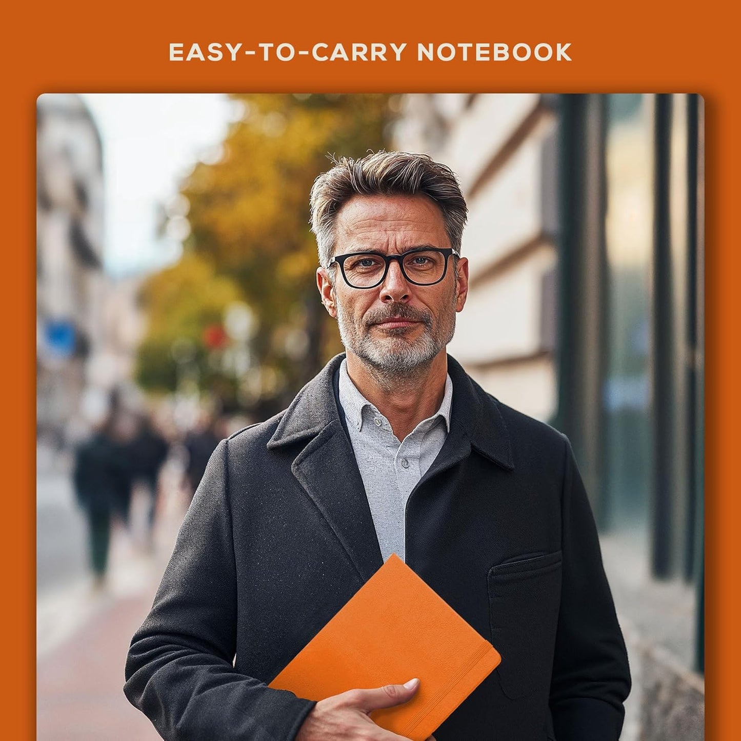 BEECHMORE BOOKS Lined Journal Notebook, 5.8 x 8.3 inch, A5 160 Lined Pages, Hardcover Leather Journals for Women, Men, Writing and Notebooks for Work - 120 GSM Thick Paper, Gifts Box Included