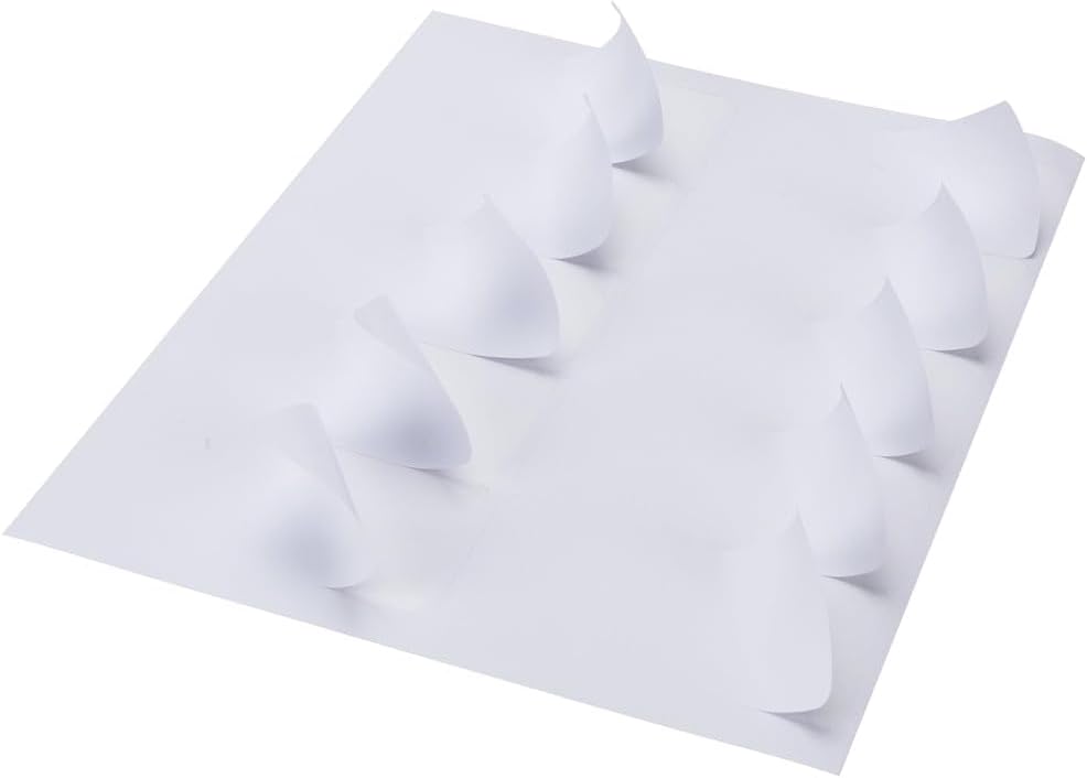 200 Sheets 2" x 4" Shipping Mailing Labels Printable White 10 up Address Label for Laser/Inkjet Printers - Matte, 10 Labels per Sheet