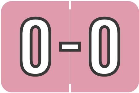 Doctor Stuff - File Folder Labels, Alphabet Letter O, Barkley/Sycom FABKM - BRAM Series Compatible Alpha Stickers, Pink, 1" x 1-1/2", 126 Labels/Package