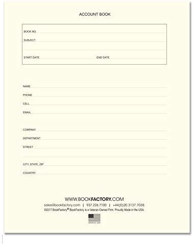 BookFactory Account Book/Ledger/Accounting Ledger/Account Notebook (4 (Four) Columns Columnar Book Format) - 312 Pages, 8'' x 10'', Burgundy Cover, Section Sewn Hardbound (ACT-312-S4CM-A-LMT16-AX)