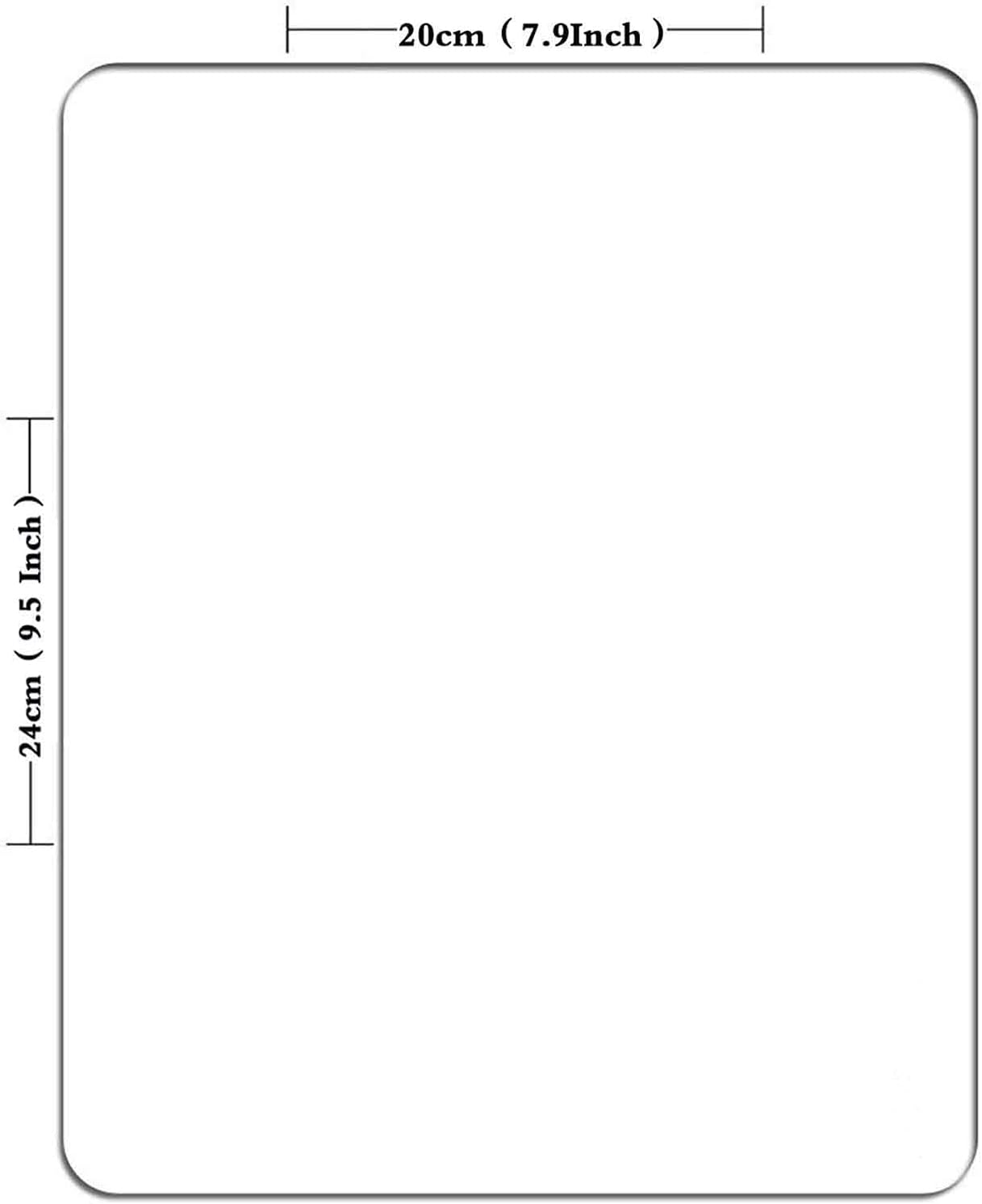 Calendar Mouse pad, 2025 Calendar Vertical Edition Natural Rubber Quality Creative Gaming Mouse Pad Rectangle Mouse Personalized Desk Mouse Pad 9.5 inch x 7.9 inch