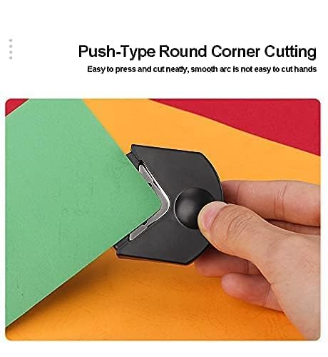 4mm Corner Rounder Punch, Steel Paper Corner Cutter for Photo Albums Invitations Cards, Precise Rounding Tool with Adjustable Guide