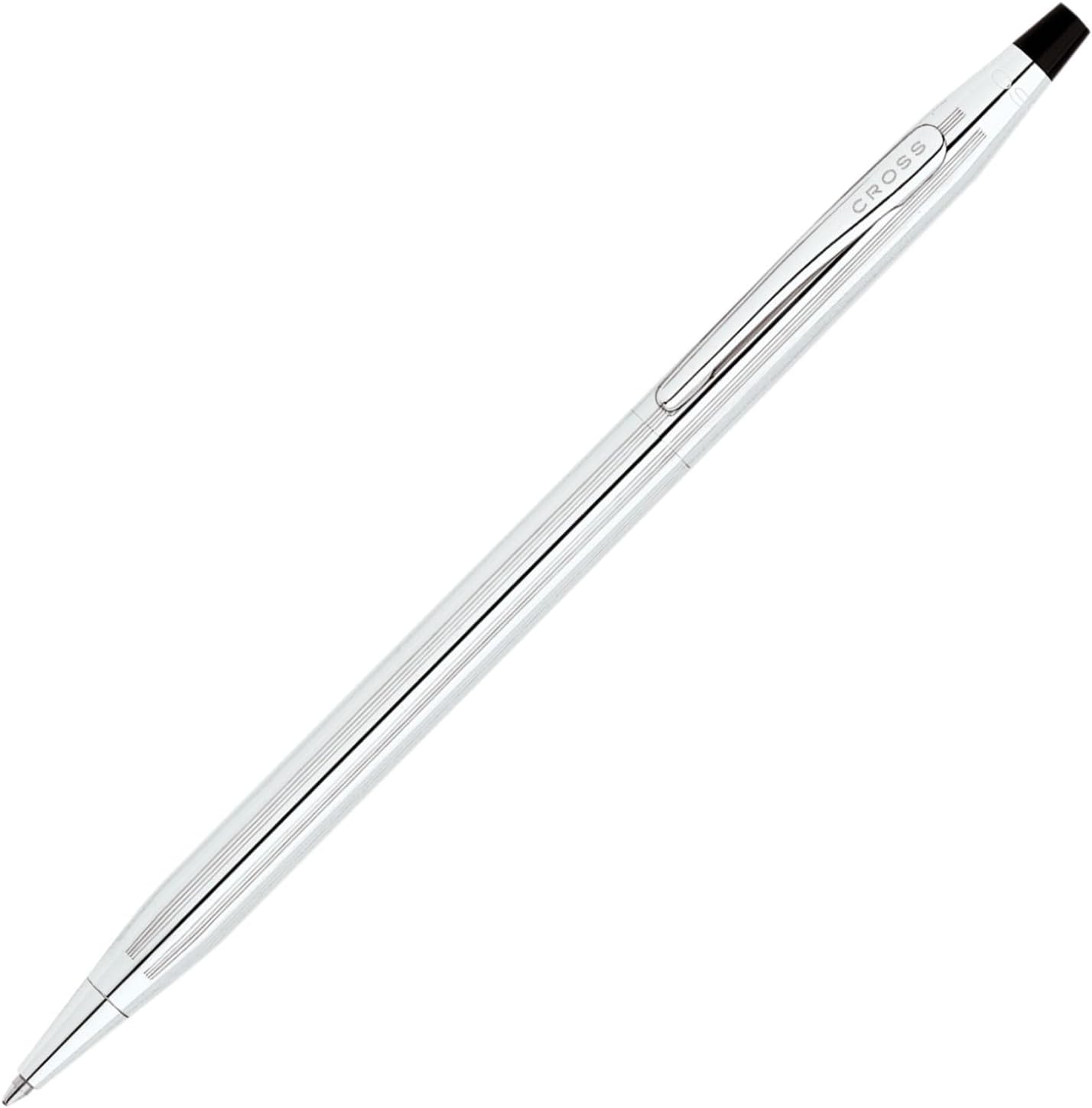 Cross Classic Century Refillable Ballpoint Pen Presented in a Luxury Gift Box - Medium Point, Black Ink, Lustrous Chrome