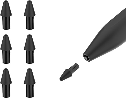 6 Pcs Marker Pen Tips for Remarkable Paper Pro nips, Durable Stylus Pen Replacement Nibs with Removal Tool, Marker Pro Nibs for Precise Writing & Sketching