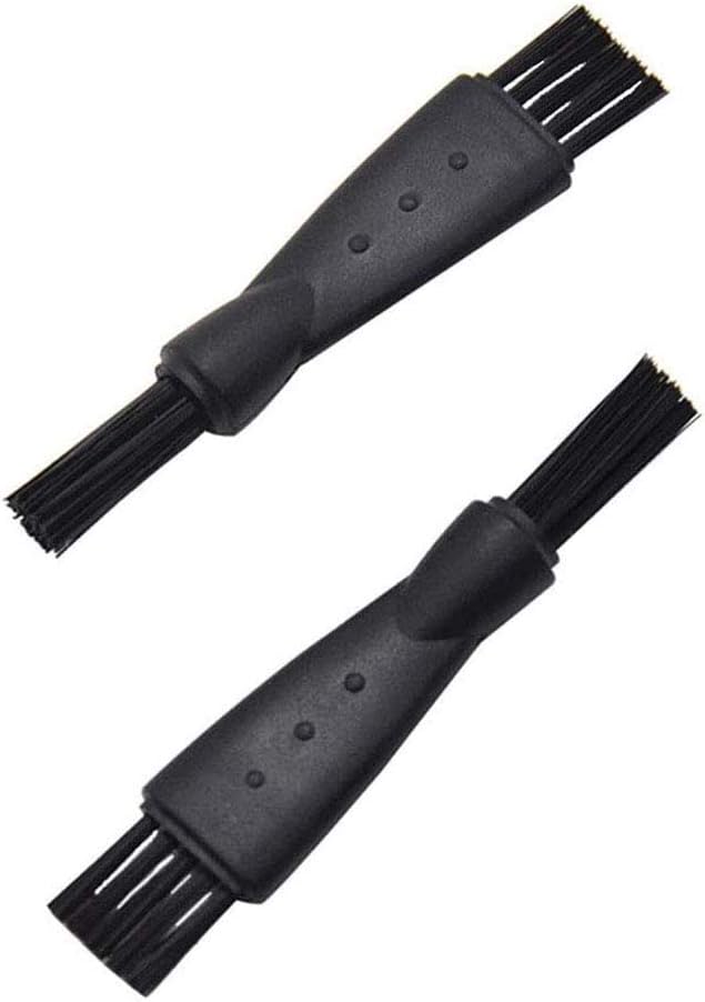 8pcs 60mm Plastic Cleaning Brush for Spices Herb Grinders, Black