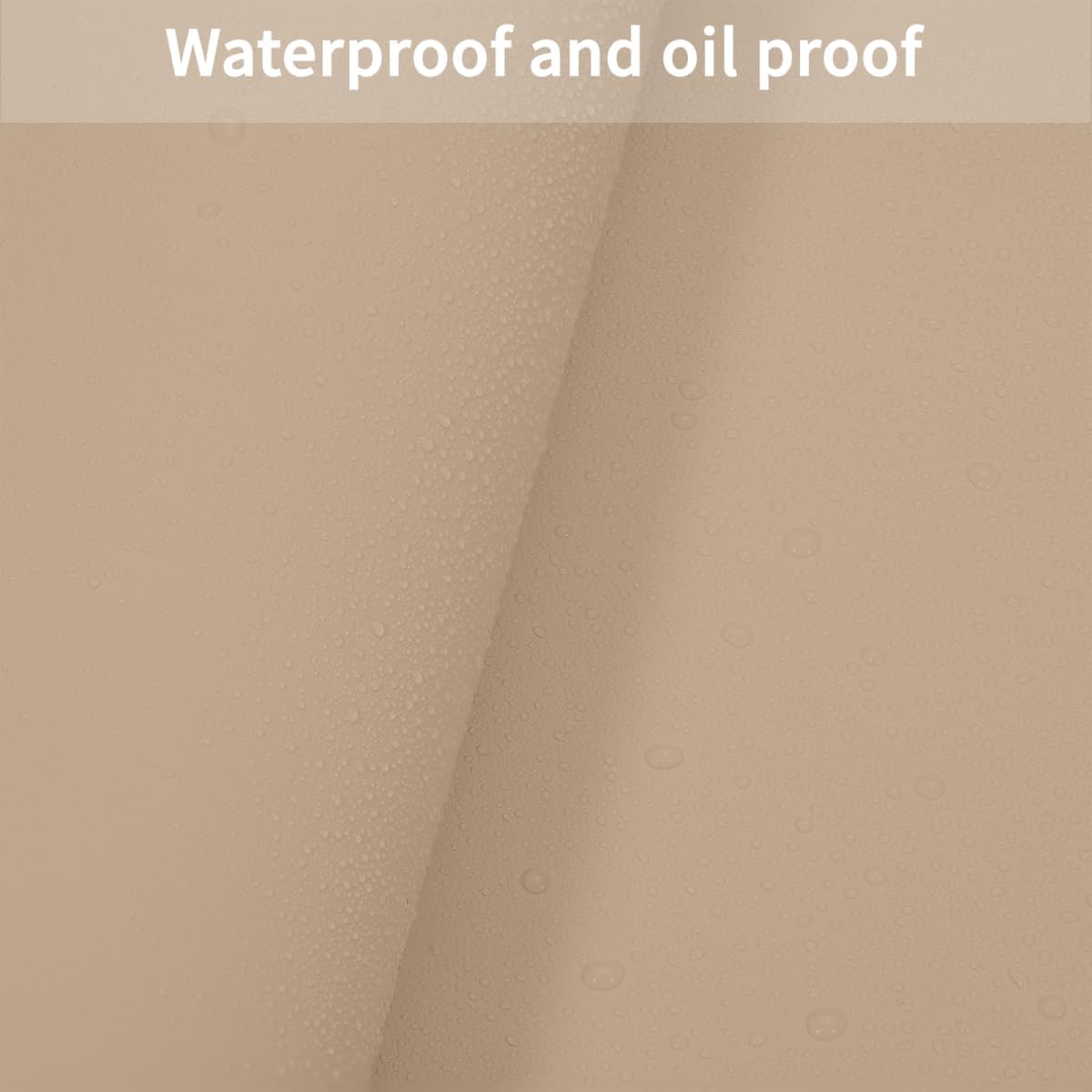 Desk Pad Mat - 14x48 Inch Waterproof Easy to Clean Can Conceal Flaws Protector The Table Top from Scratches Used for Coffee Table Office Table Dresser(Light Brown+Gray 14x48)