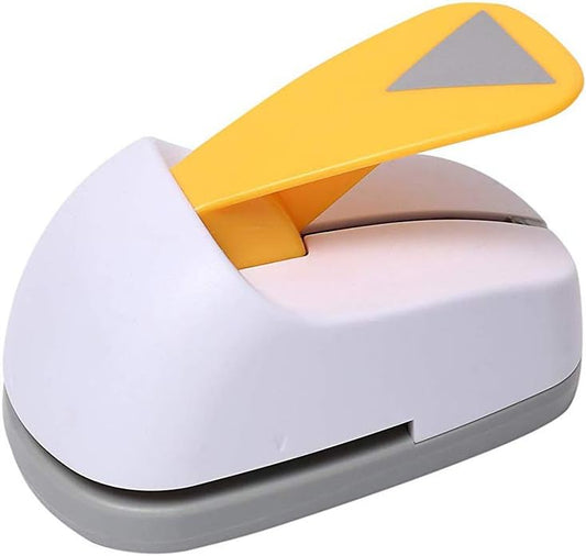 Craft Lever Punch Side Length 1.75inch Equilateral Triangle Punch Professional Tool for Paper Crafting DIY Projects，Gifts，Stationery，Education，Greeting Cards Arts Fun Projects