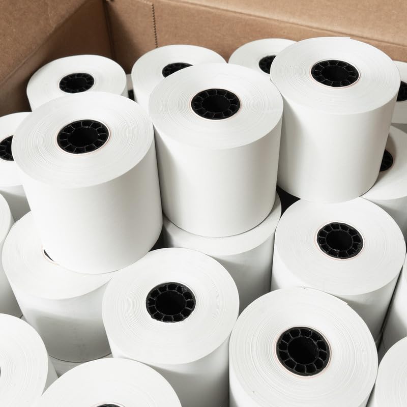 2-1/4"" x 150' Thermal, 25 Rolls, Compatible with Talento Dassault, Veeder Root TLS350, Verifone Omni 3300 & 3350, and More