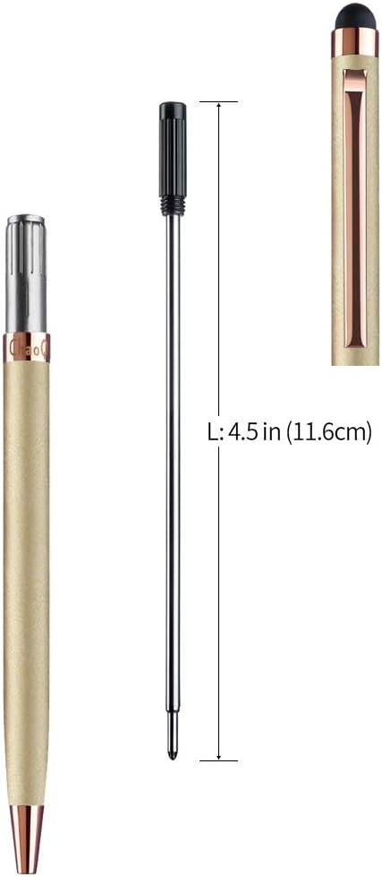 Black Ink Refills (10pcs), Replaceable Pens Refills, 1mm Medium Tip - Black