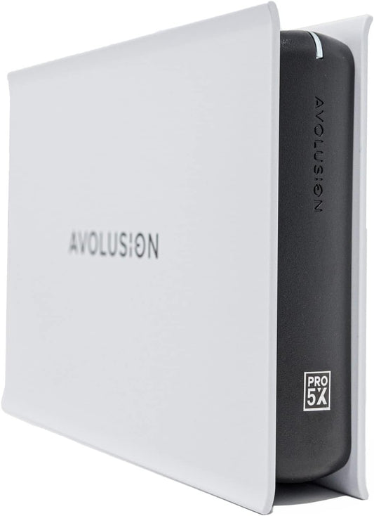 Avolusion PRO-5X Series 10TB USB 3.0 External Hard Drive for WindowsOS Desktop PC/Laptop (White) - 2 Year Warranty (Renewed)