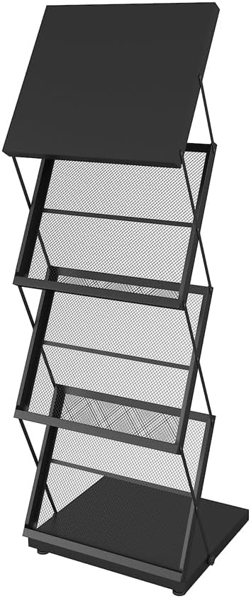 foldable brochure display stand,magazine holder for exhibition and trade show,Office magazine rack