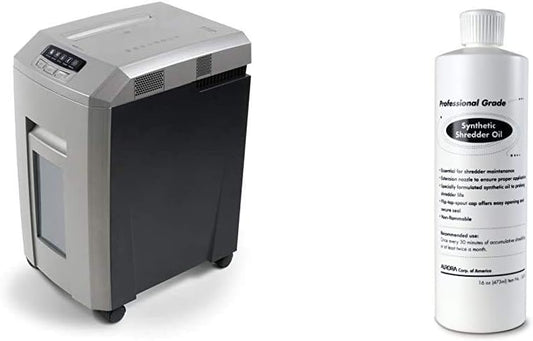 Aurora AU1580MA Professional Grade Shredder and Aurora SL16 Synthetic Shredder Oil