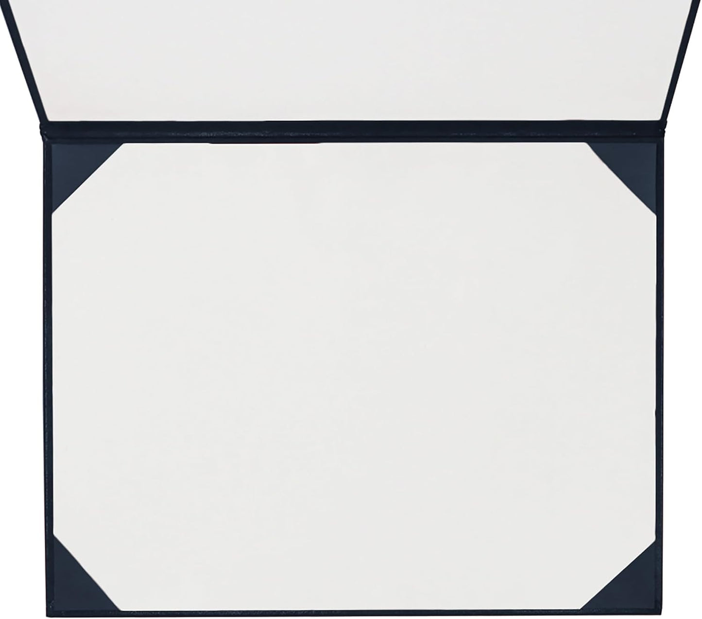 GraduationMall 8.5"x11" Smooth Padded Diploma Cover Certificate Holder Darkblue,6-Packs