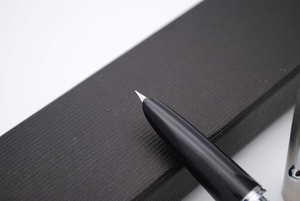 JINHAO 51A Wooden Fountain Pen Steel Cap (Peach Wood, Extra Fine Nib 0.38mm)