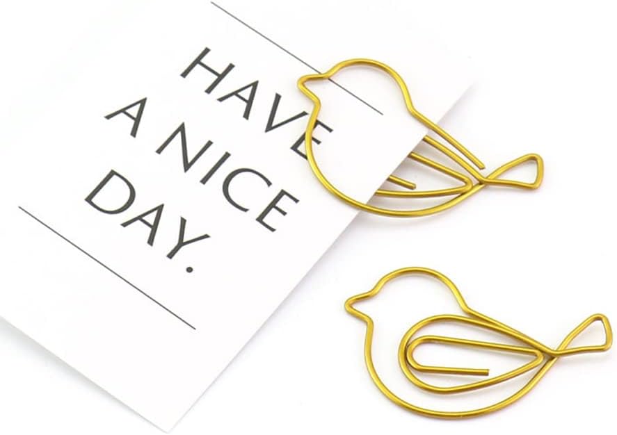 30Pcs Cute Bird Paper Clip JruiZhp Creative Decoration - Suitable for Home, School, and Office Use - Stationery Paper Clip and Binder (Design A)