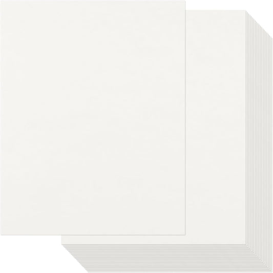 Epakh 300 Pcs Old Age Parchment Paper 8.5 x 11 Inch Standard Letter Vintage Colored Old Parchment Double Side Printing Paper (White)