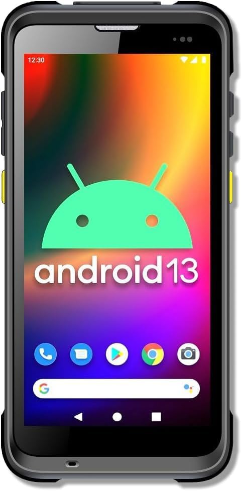 Chainway C66 Wireless Android Handheld 2D/1D/QR Barcode Scanner (Zebra SE4710), Android 13 with Play Store, 5.5” Screen, WiFi, 6FT Drop Rating, for Warehouse Inventory Scanning (Build Your Own)