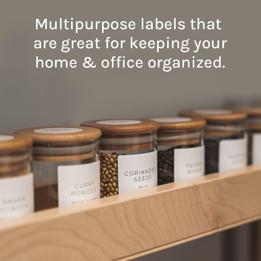 Premium Label Supply White Sticker Shipping Labels – 4" x 5" – Laser/Inkjet Compatible – (4 per Sheet), 25 Sheets - 100 Total Adhesive Labels