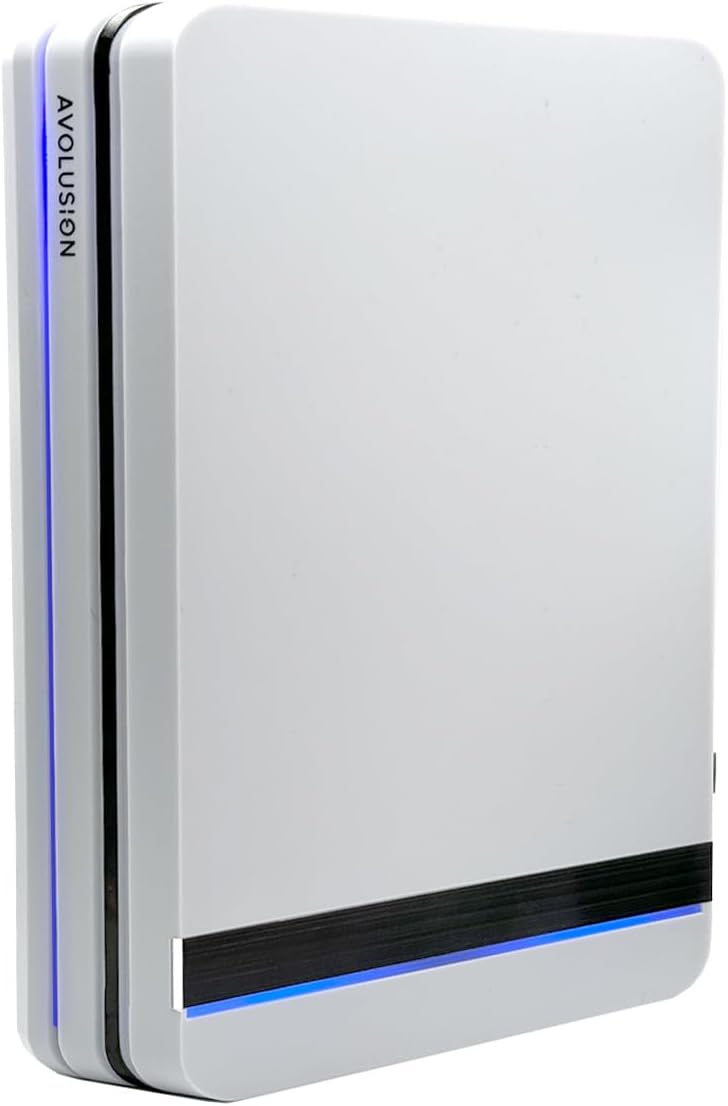Avolusion PRO-X Series USB 3.0 External Hard Drive for WindowsOS Desktop PC/Laptop (White) - (12TB) (Renewed)