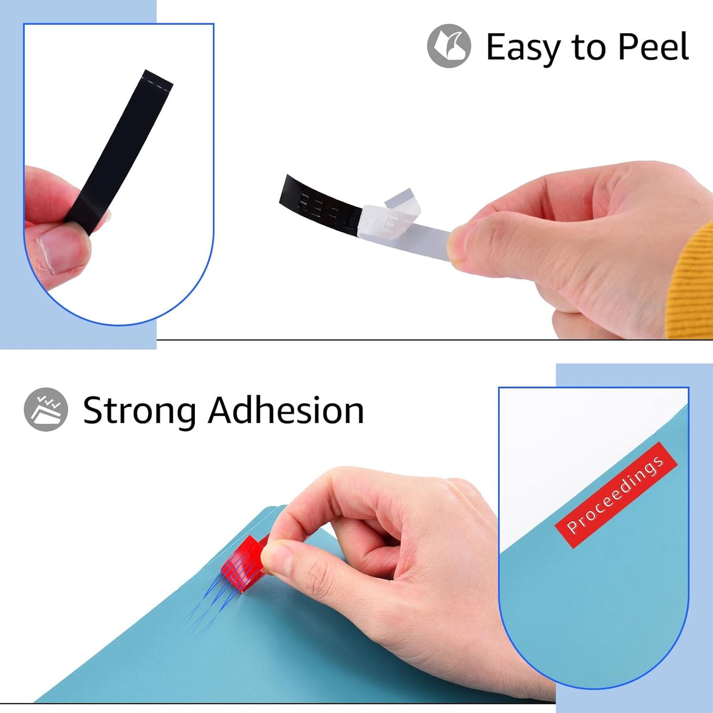 5PK 1/2 Embossing Label Tape Compatible for DYMO 521208 White on Yellow 3D Plastic Labels Used in Organizer Xpress Pro 1575 1595, Office Mate II 1540 154000, MoTEX E101 E404 Label Makers