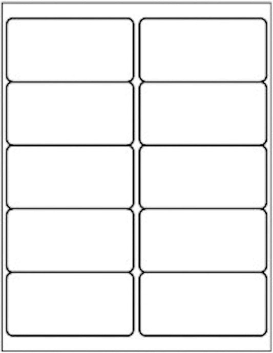 BESTEASY 10-UP Address Labels,/Address Mailing Labels 4000 Sheets Shipping Sticker Labels Compatible Laser/Ink Jet Shipping Labels(40000 Labels)