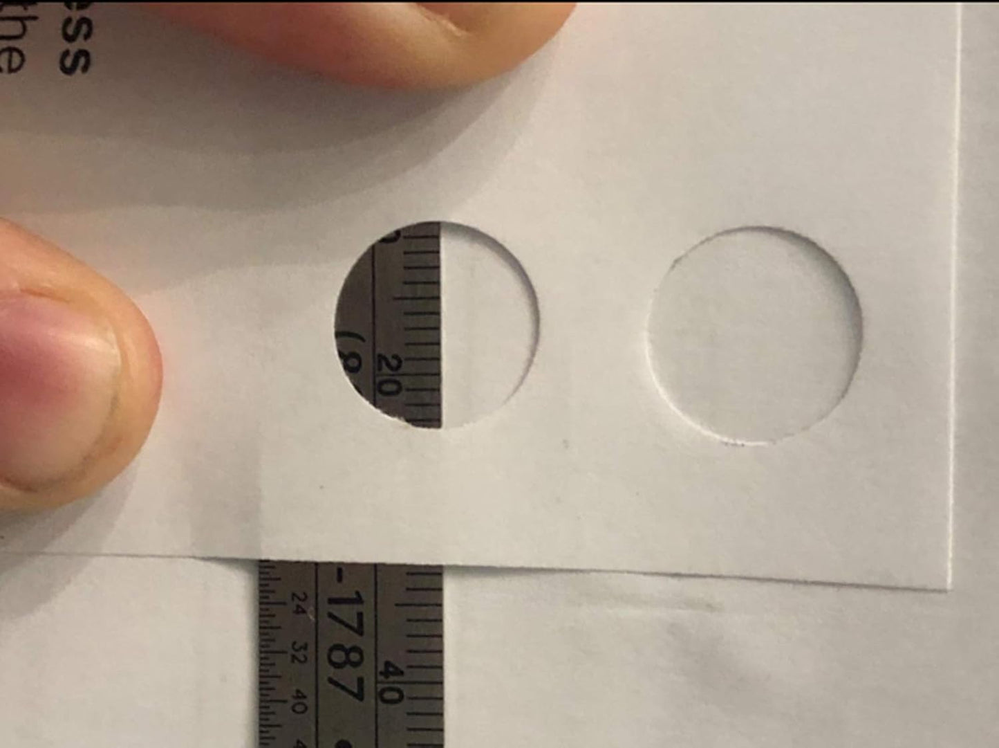 dophee Hand Held Slot Hole Punch & 13mm Round Hole 2-in-1 DIY Punching Tool Binder Hole Puncher for ID Card Badge PVC Photo Tag Crafts Paper Leather