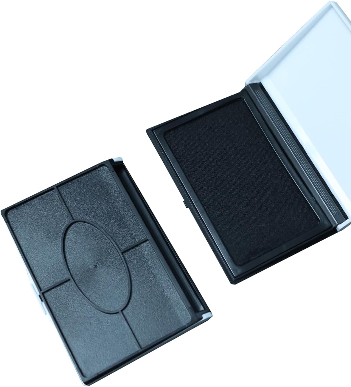 Black Ink Stamp Pad 2.75" x 3.93", Ink Paste Used for Office, Home, Crafting, DIY (Black)
