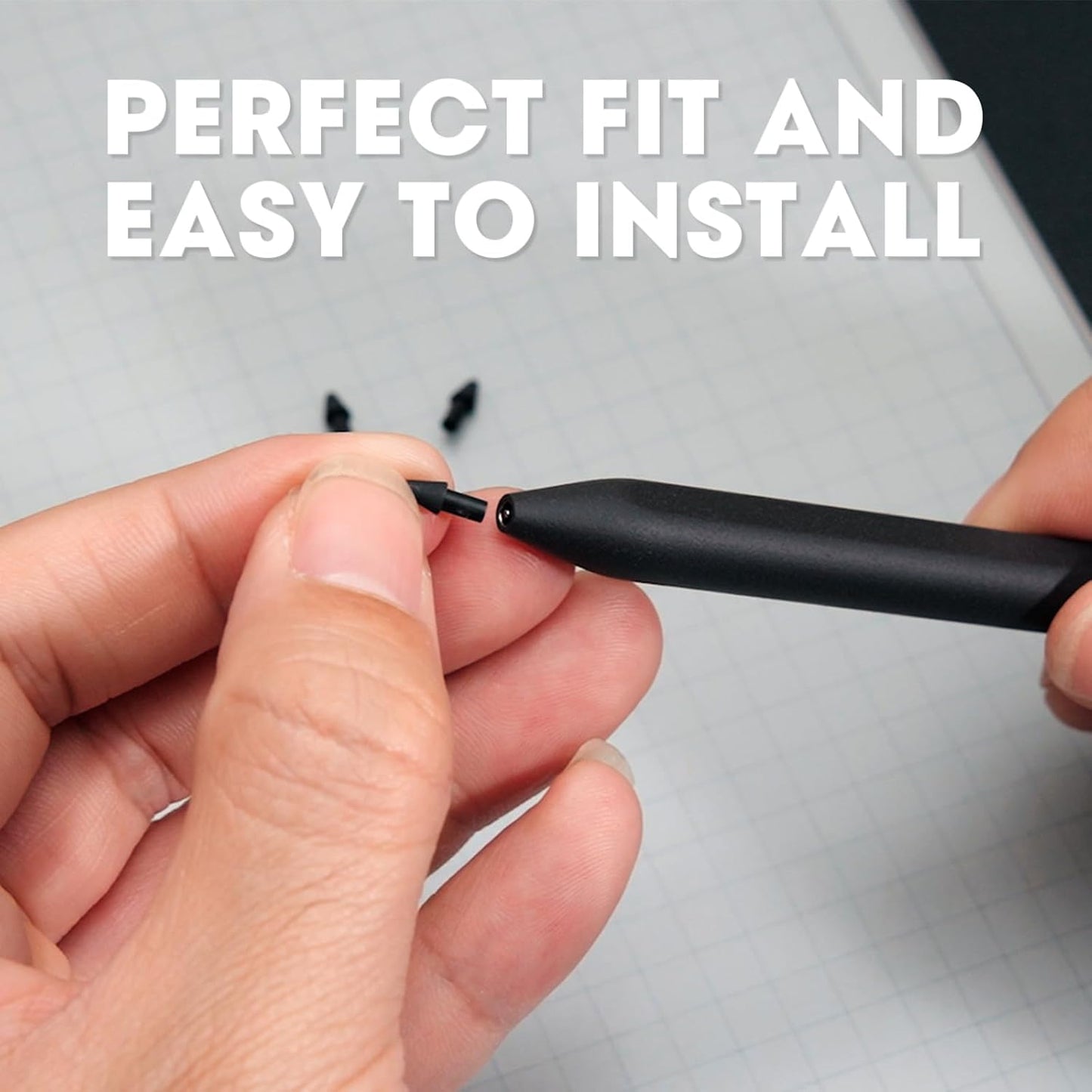 6 Pcs Marker Pen Tips for Remarkable Paper Pro nips, Durable Stylus Pen Replacement Nibs with Removal Tool, Marker Pro Nibs for Precise Writing & Sketching