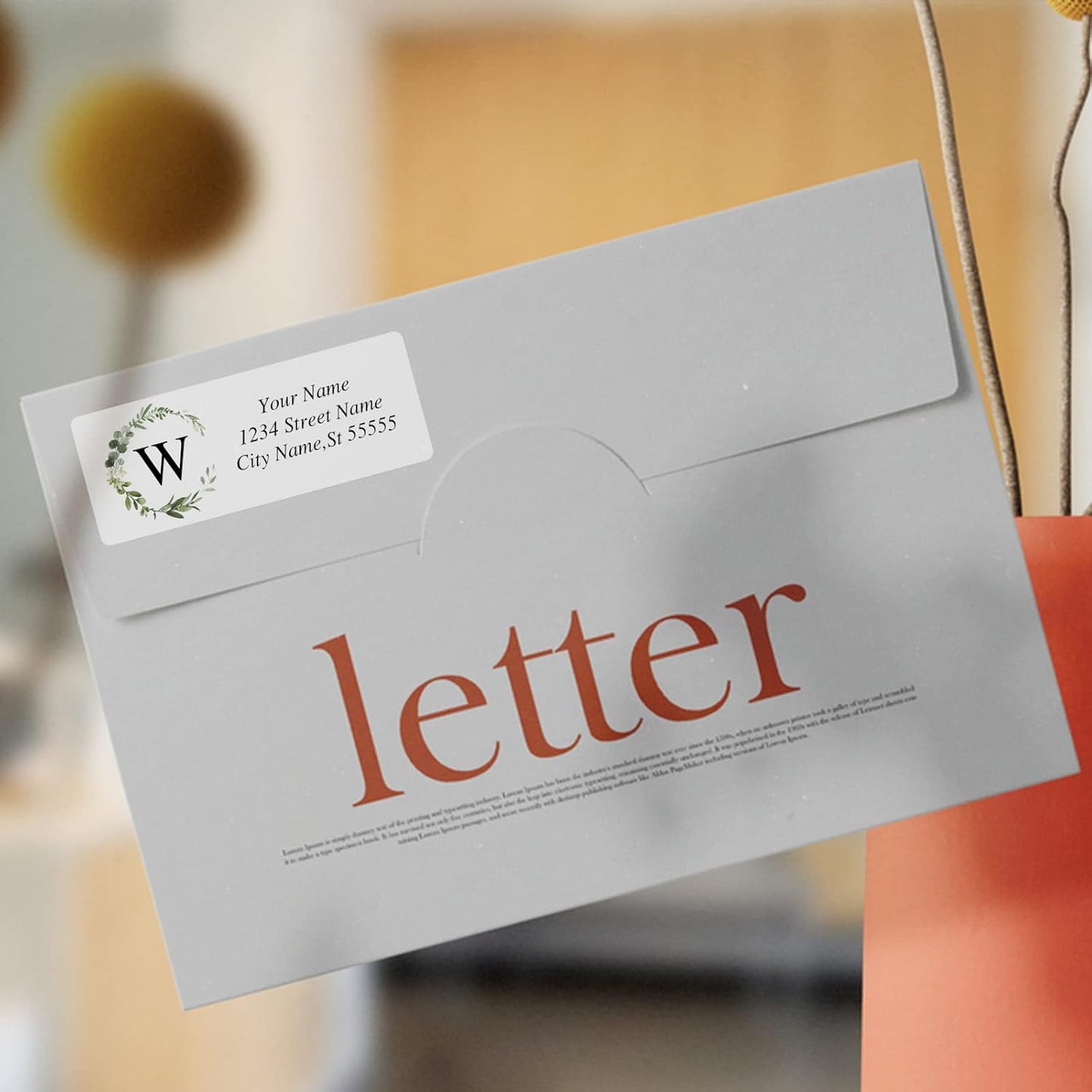 Custom Address Labels - Personalized Labels, Return with Strong Adhesion, Can Be Used for Cardboard, Paper, Plastic, Glass, Metal (2.6x1 Inch, Set of 100), Multicolor