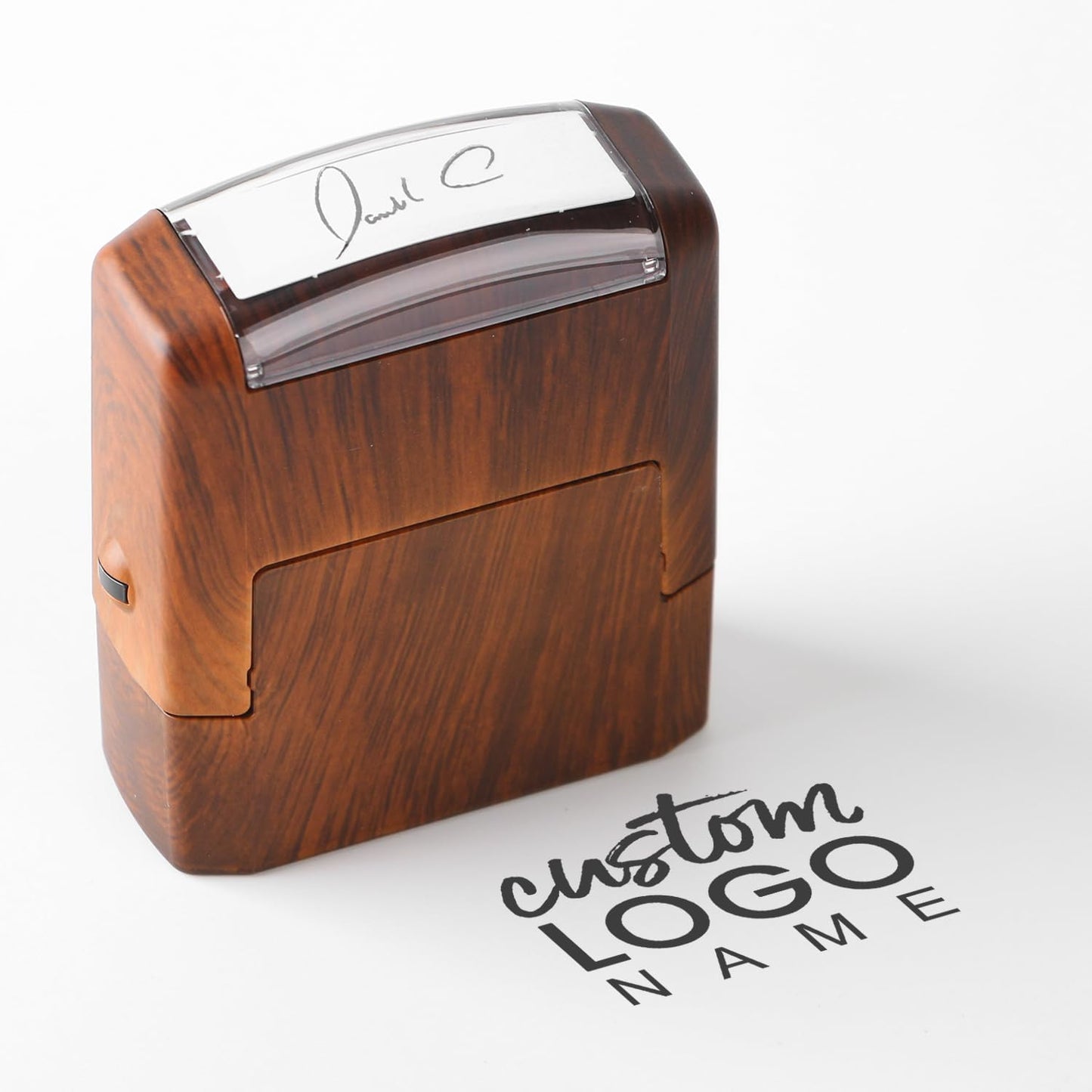 Custom Stamp-Rubber Stamps Custom,self Inking Stamps Personalized-Address Stamps Self Inking Personalized, Signature Stamp for Business, Office, Personal Use (0.78inch x0.78inch)