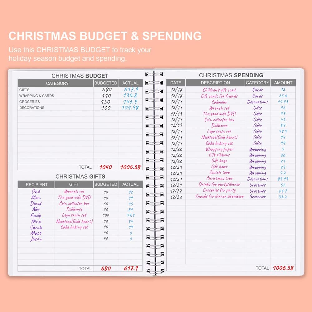 Budget Planner - Monthly Finance Organizer with Expense Tracker Notebook to Manage Your Money Effectively, Undated Finance Planner/Account Book, Start Anytime, 1 Year Use, A5, Twig