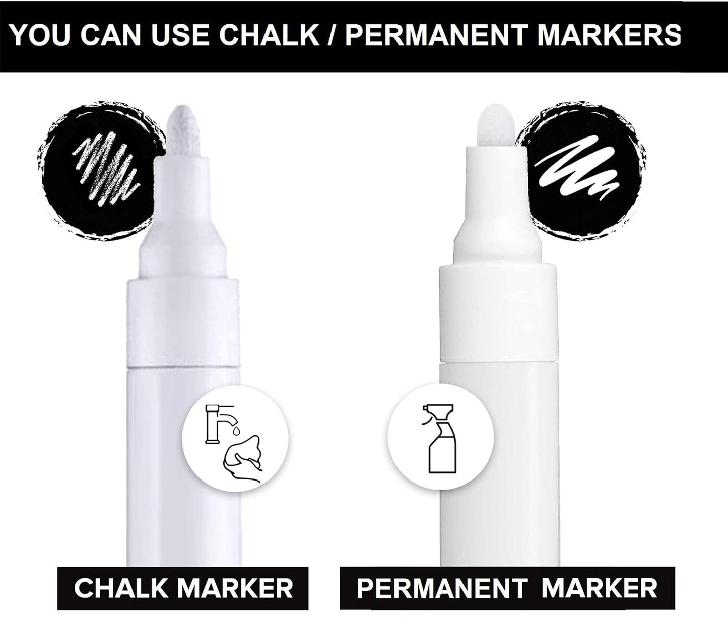 Basket Labels Clip On for Pantry Organization and Storage Baskets Bin Labels - Small Chalk Labels for Baskets - Black Bin Clip Labels for Baskets - Chalkboard Basket Tags Dry Erase Bin Labels Clip On