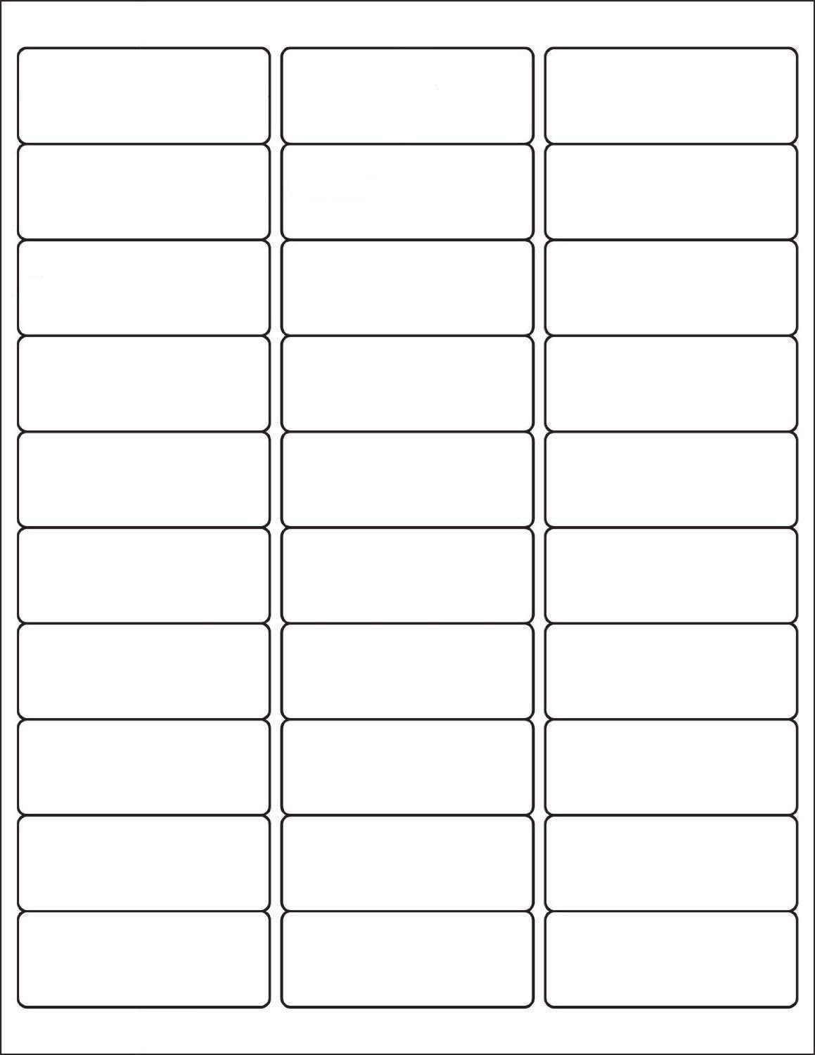 BESTEASY 30-up 8000 Sheets 1/'' X 2-5/8/'' Address Shipping Labels for Laser and Inkjet Printers, FBA Product Labels (240000 Labels) (SL-30-8000)