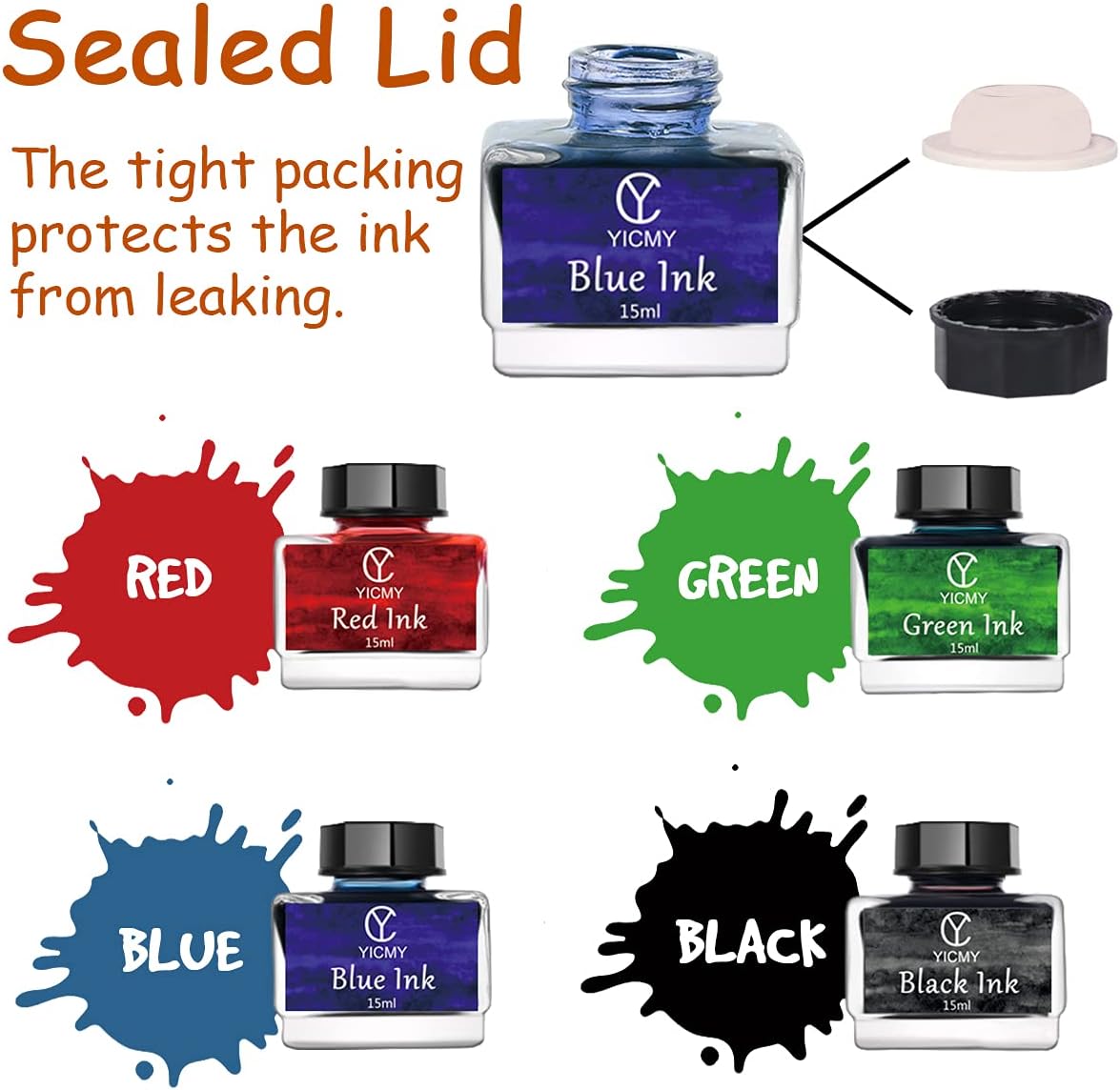 Calligraphy Pen Set,Calligraphy Set For Beginners Includes Oblique Pen Wooden Calligraphy Pen 12 Pen Nibs & 4 Different Color Inks Dip Pen Set Fountain Pen Set Retro Gift