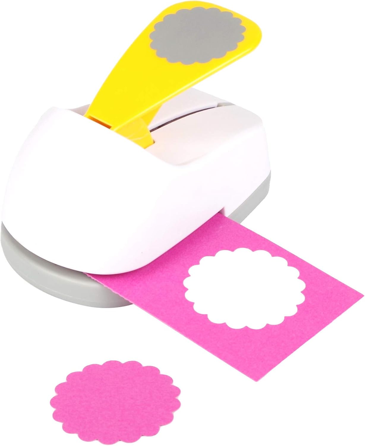 Craft Lever Punch 2 inch Ware Circle Paper Punch Professional Tool for Paper Crafting DIY Projects，Gifts，Stationery，Education，Greeting Cards Arts Fun Projects