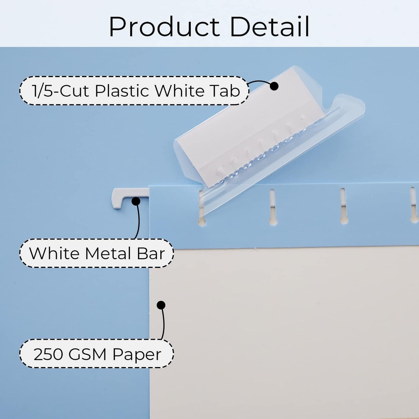 Y YOMA 12 Pack Colored Hanging File Folders Letter Size Decorative Hanging Folder Cute Pretty File Folder Organizer for Filing Cabinet Office Home with 1/5-Cut Adjustable Tabs, 6 Selected Color