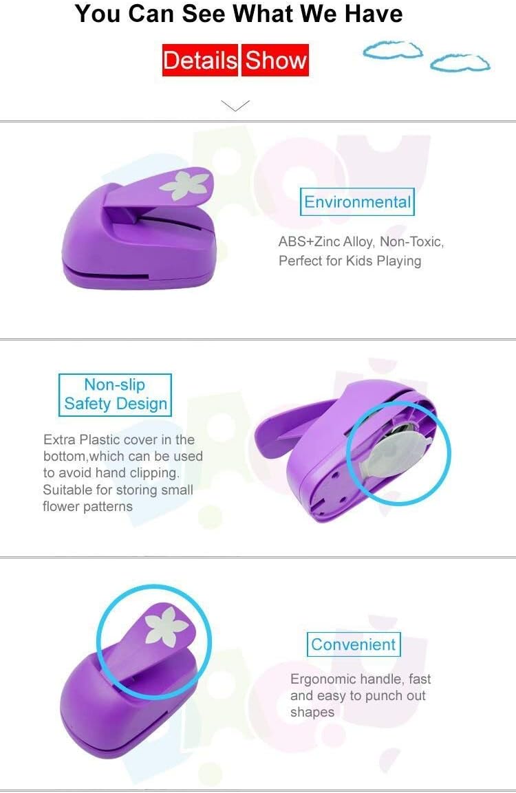 Craft Lever Punch 2 inch Rhombus Paper Punch Professional Tool for Paper Crafting DIY Projects，Gifts，Stationery，Education，Greeting Cards Arts Fun Projects