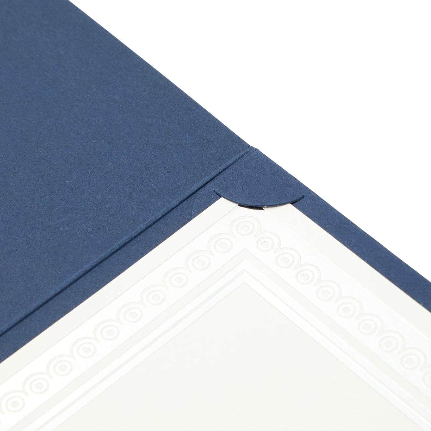 BLUE PANDA Certificate Holders - 24-Pack - Navy Blue Letter Size Award Folders - Certificate Covers for Diploma, Employee Appreciation, Recognition & Presentations