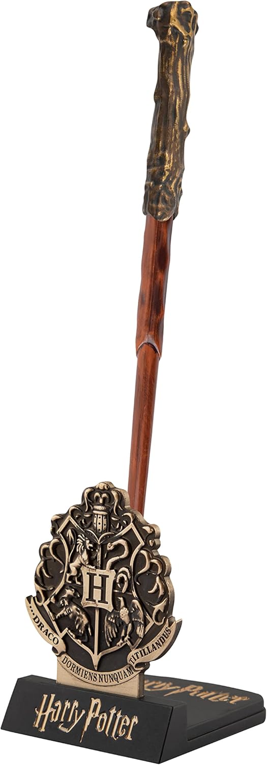 Cinereplicas Harry Potter - Harry Potter Wand Pen with Stand & Lenticular Bookmark - Official License